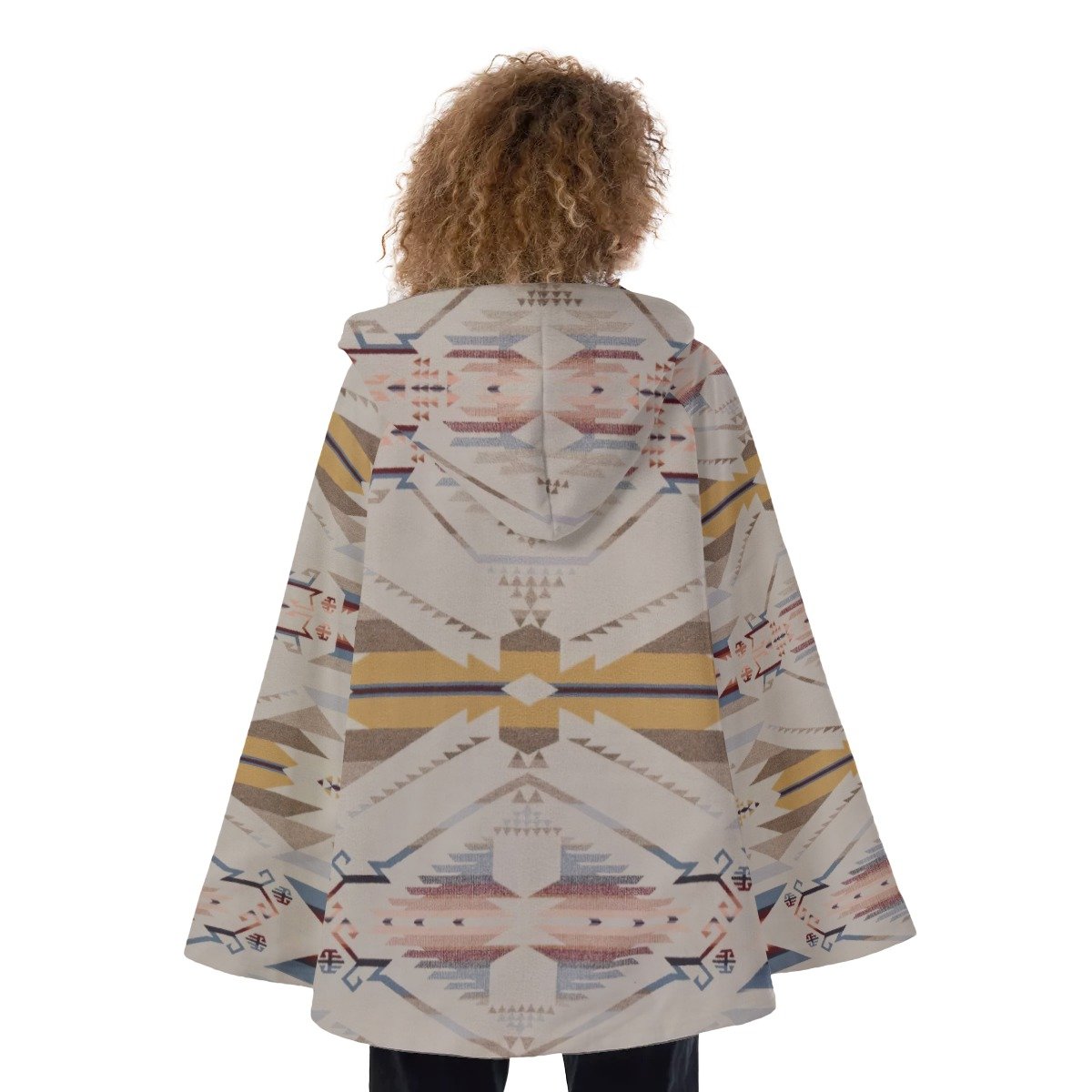 Native American Hooded Flared Coat NBD