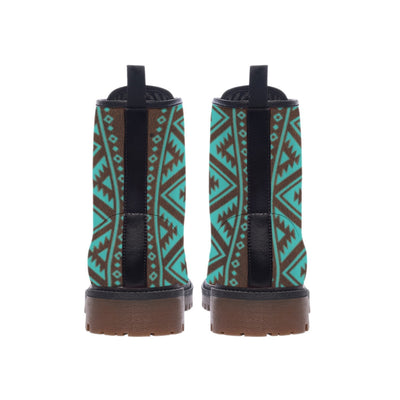 Pattern Native Leather Martin Short Boots NBD