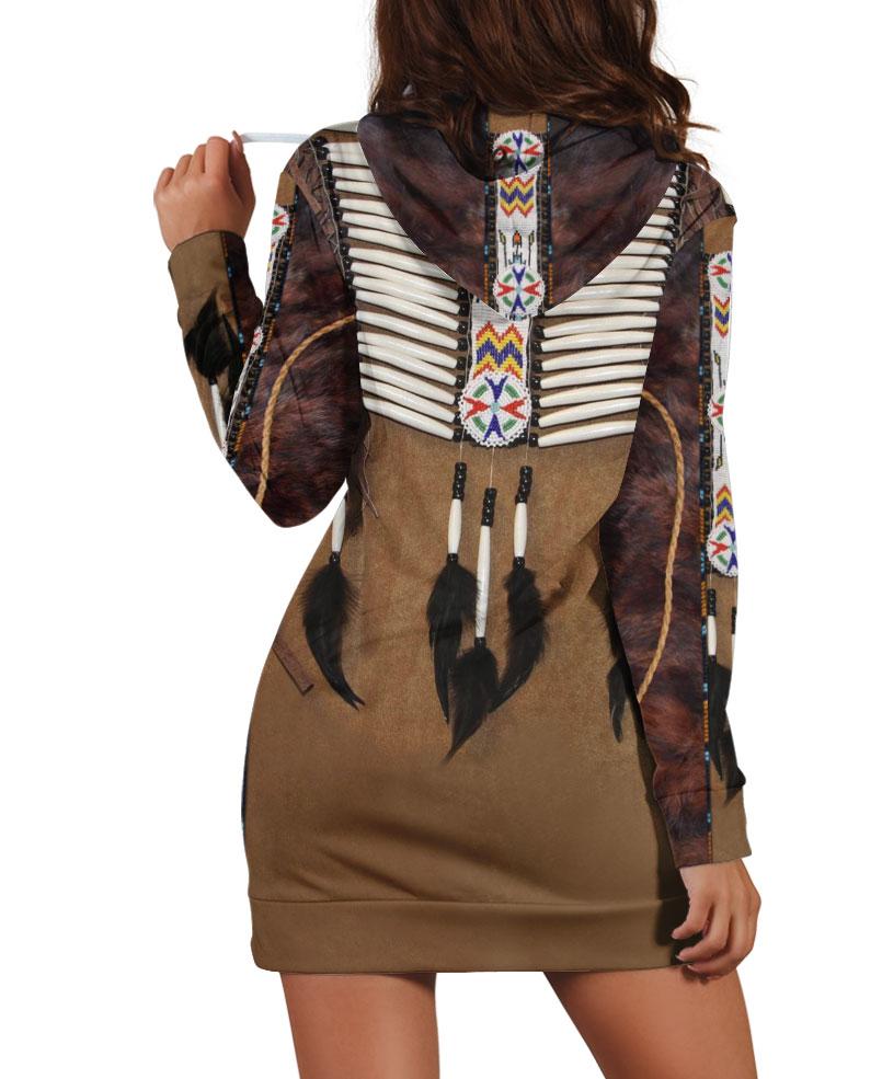 Native Ooze Hoodie Dress