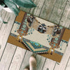 Brown Pattern Breastplate Native Doormat