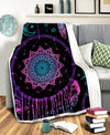 Dreamcatcher Purple Fleece Blanket