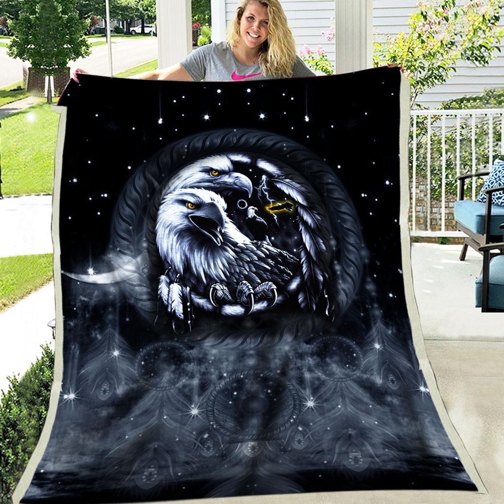 Native Black Fleece Blanket