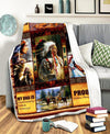 Native Chief Fleece Blanket