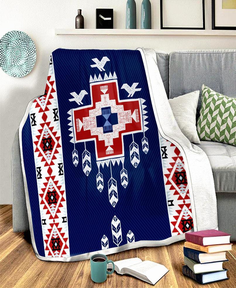 Birds Feather Fleece Blanket
