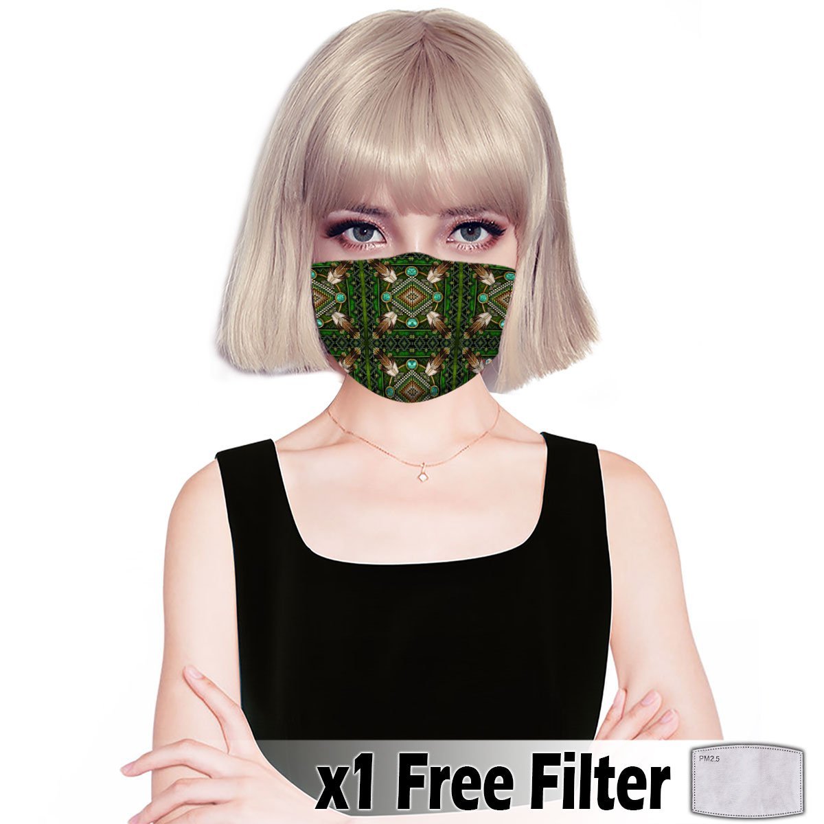 Native American Print Mask 24 NBD