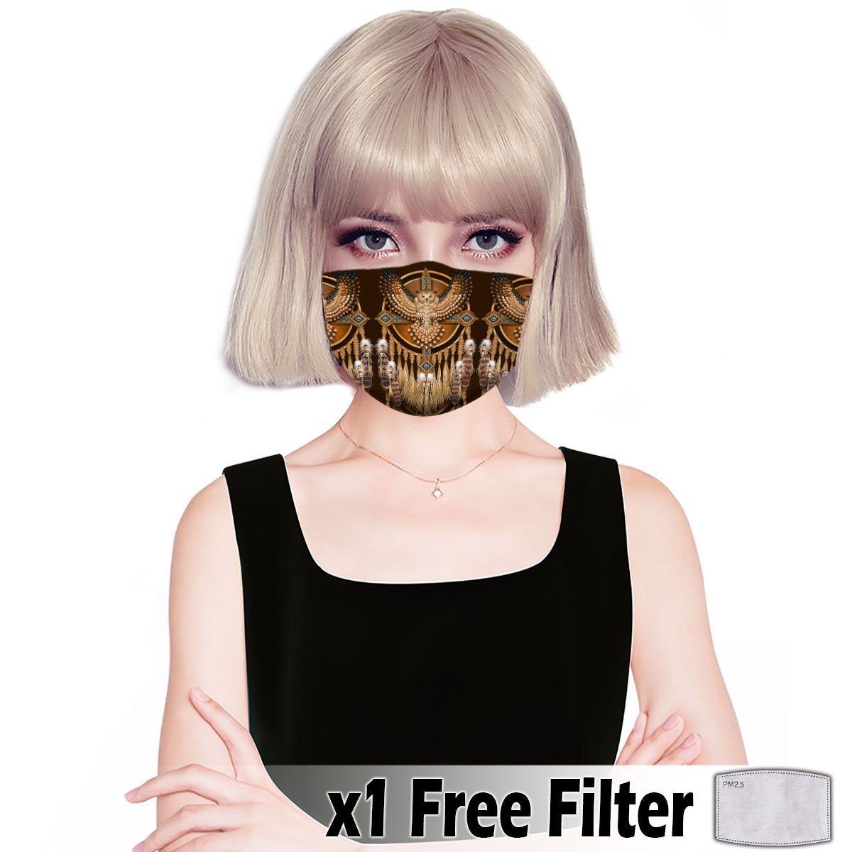 Native American Print Mask 26 NBD