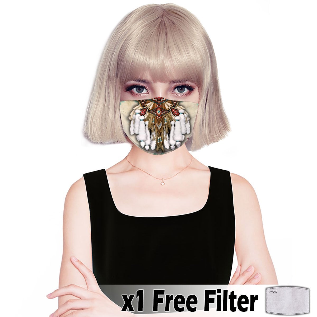 Native American Print Mask 29 NBD