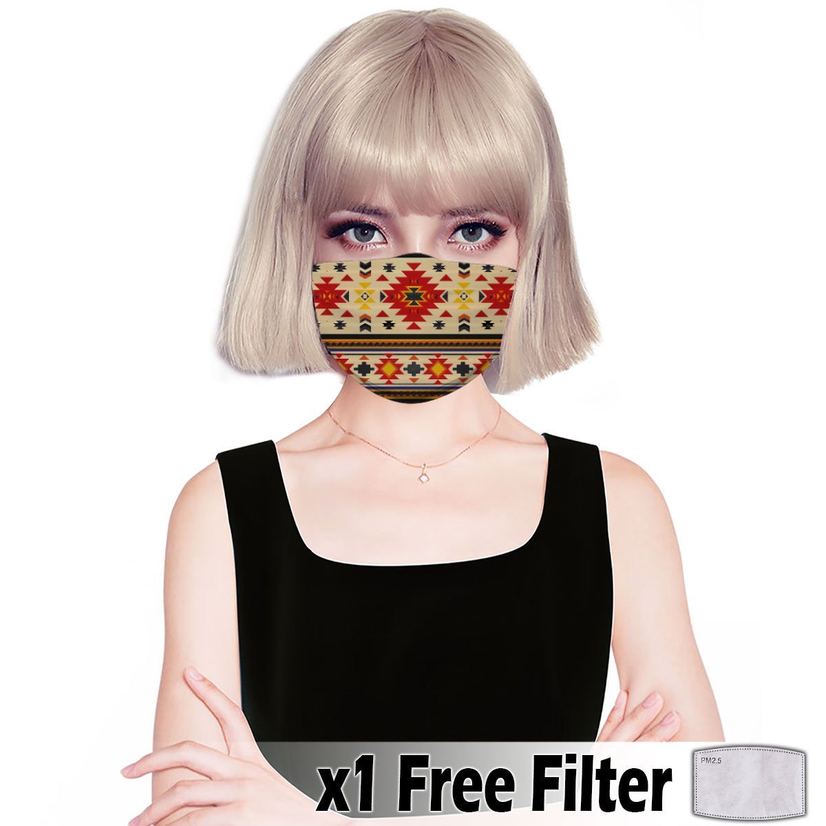 Native American Print Mask 32 NBD