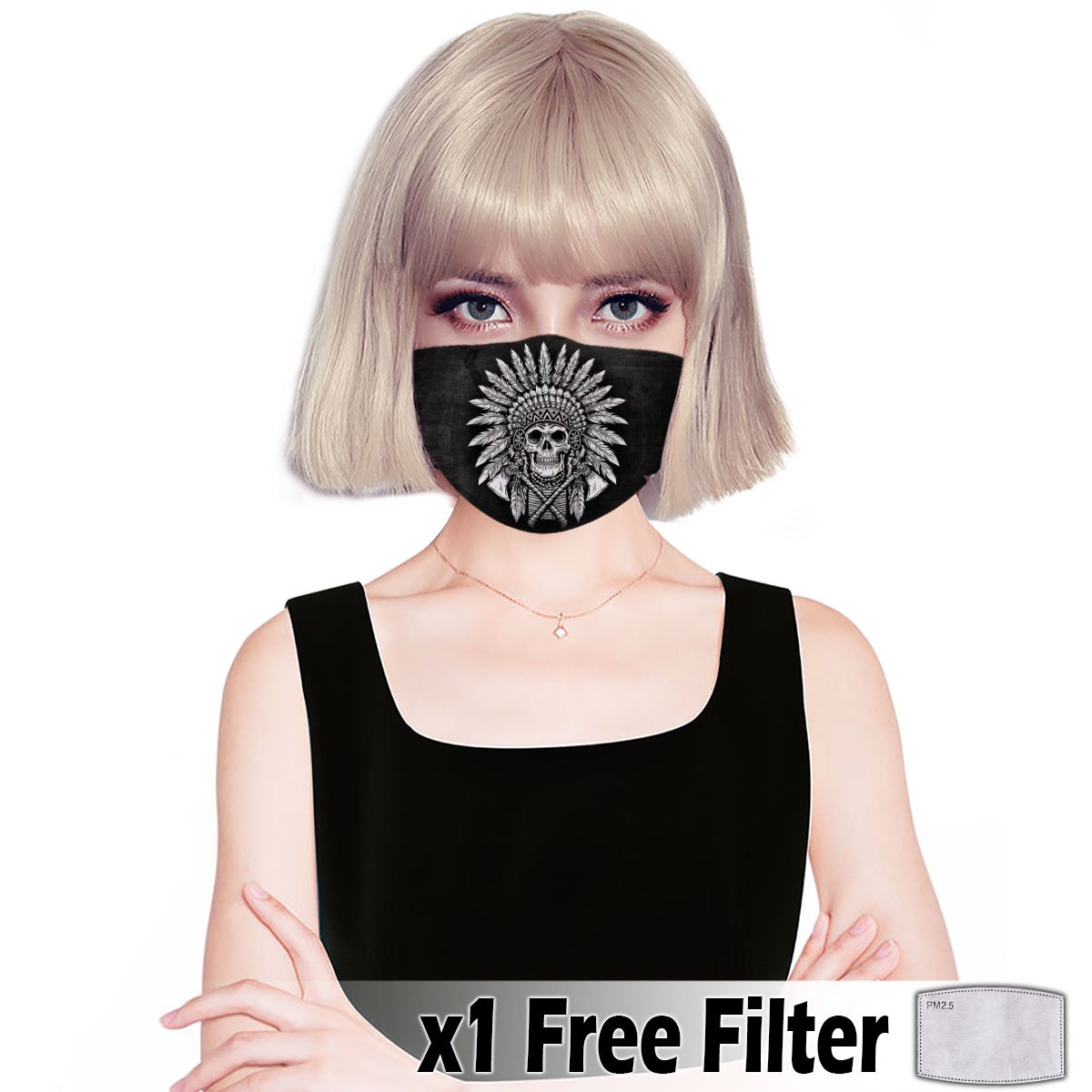 Native American Print Mask 44 NBD