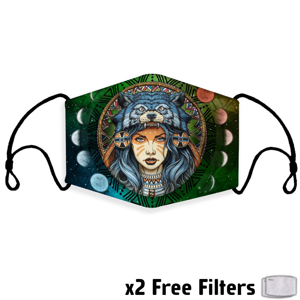 Native American Girl Mask NBD