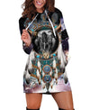 Native Buffalo Dreamcatcher Hoodie Dress