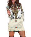 Native Patterns Hoodie Dress
