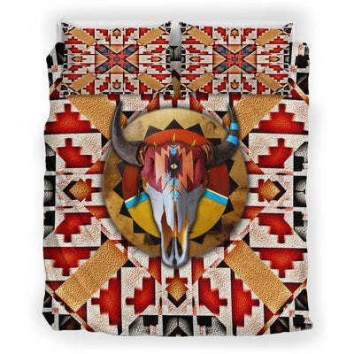 Buffalo Floating Color Motifs Bedding Set