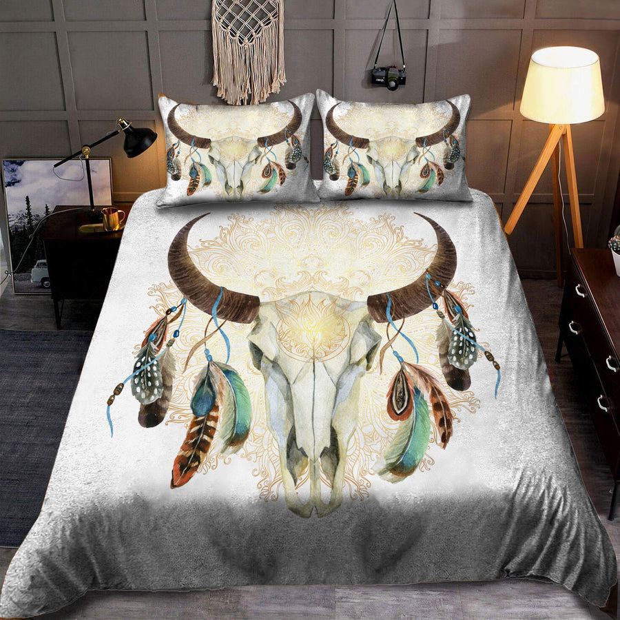 White Buffalo Native Bedding Set