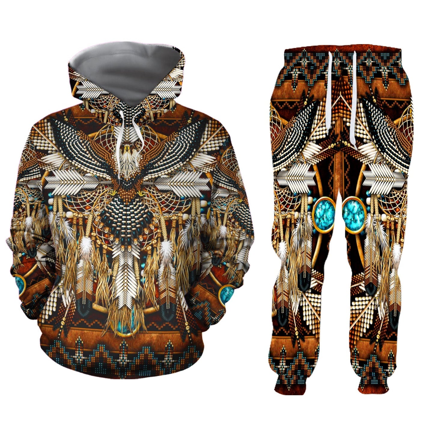 NATIVE HOODIE & SWEATPANTS SET NBD