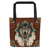 Native American Wolf Tote bag NBD