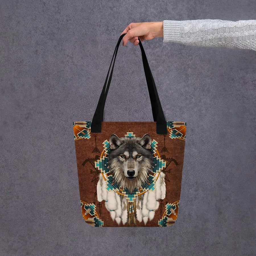 Native American Wolf Tote bag NBD