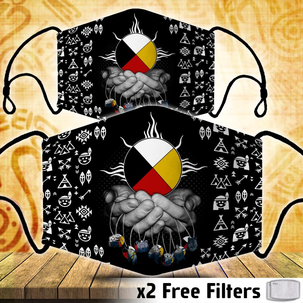 The Medicine Wheel Of Protection Mask NBD