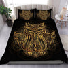 The Golden Owl Bedding Set