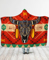 Buffalo Pattern Hooded Blanket NBD