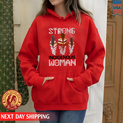 Strong Indigenous Woman, No More Stolen Sisters Shirts