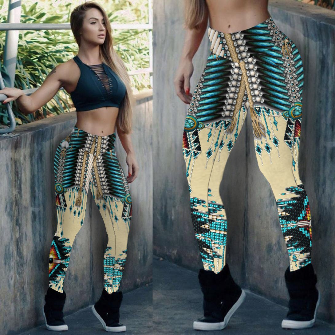 Native Pattern Dream Catcher Leggings NBD