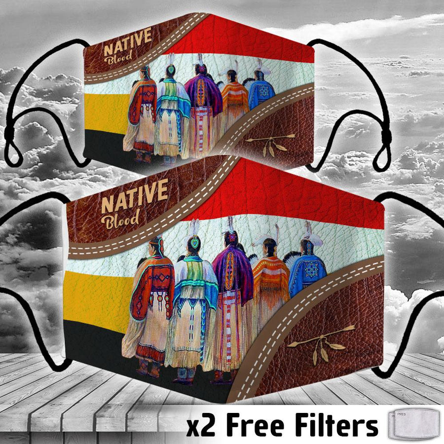 Native Pride Woman Mask NBD