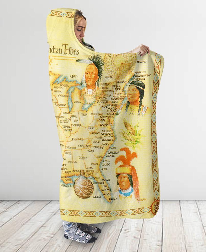 Yellow Hooded Blanket NBD