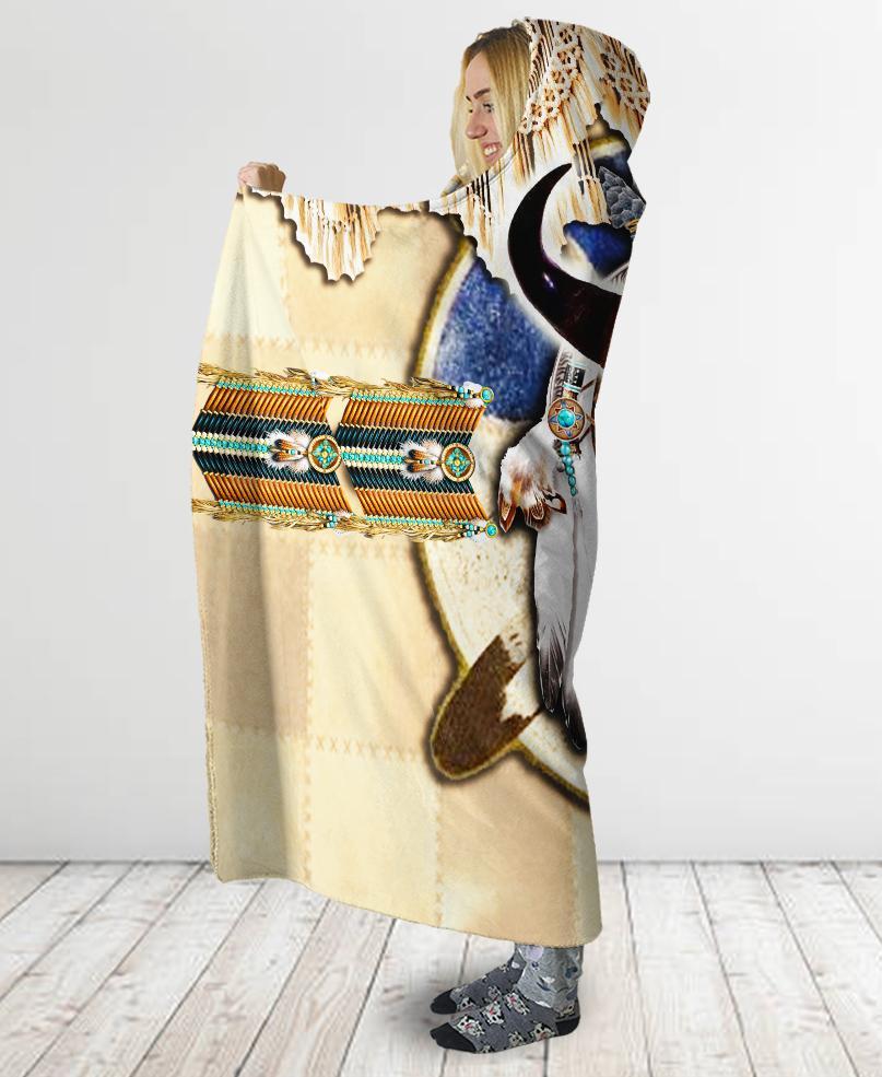 Feathers Hooded Blanket NBD