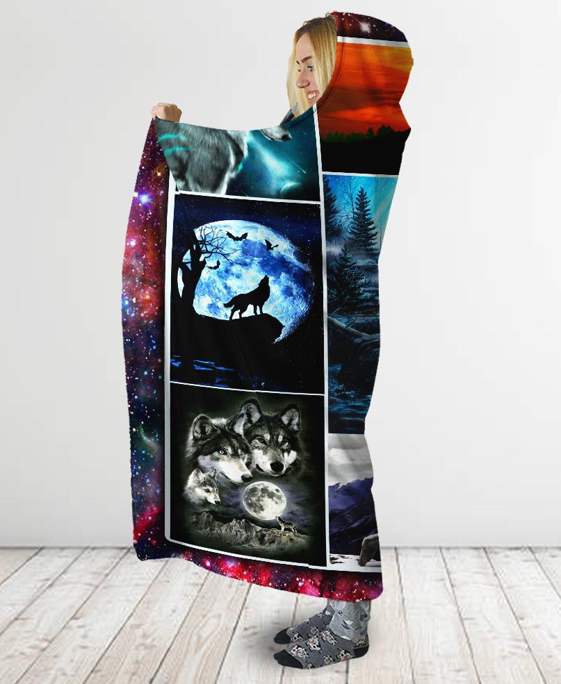 Native American Hooded Blanket NBD