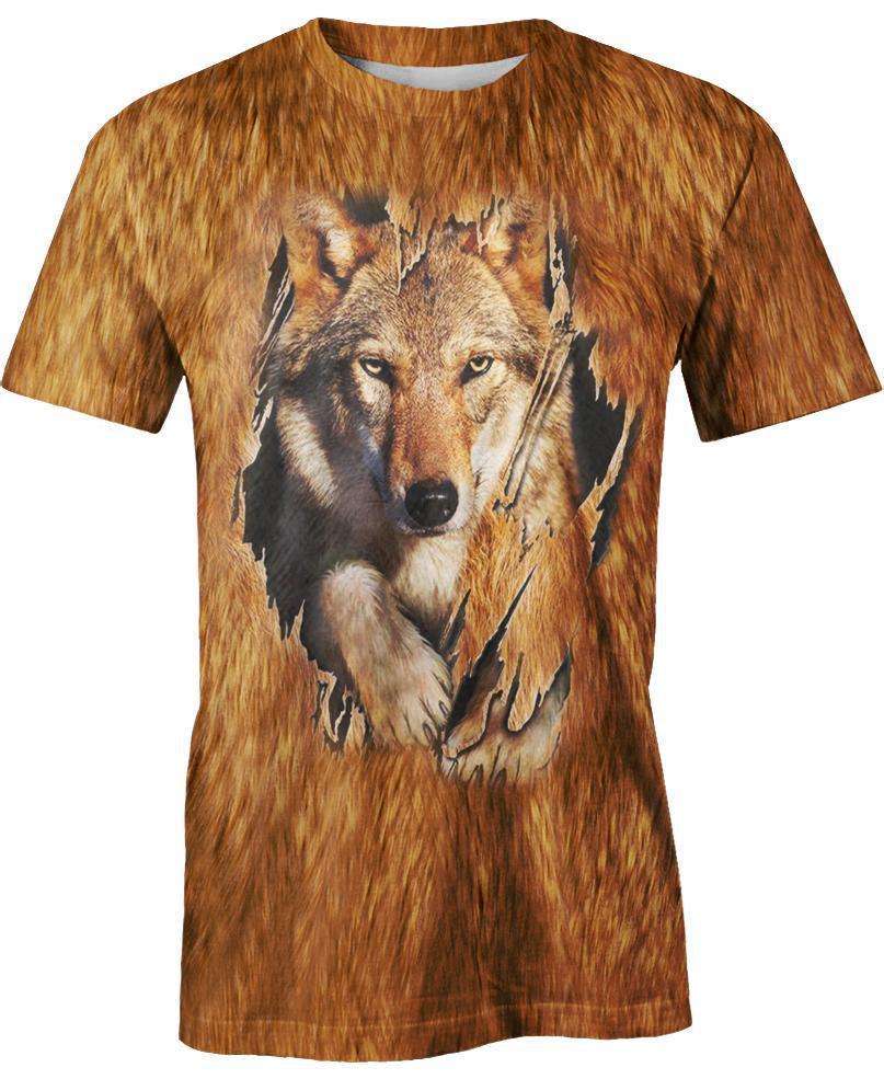 Wolf Head 3D Hoodie - Native American Pride Shop