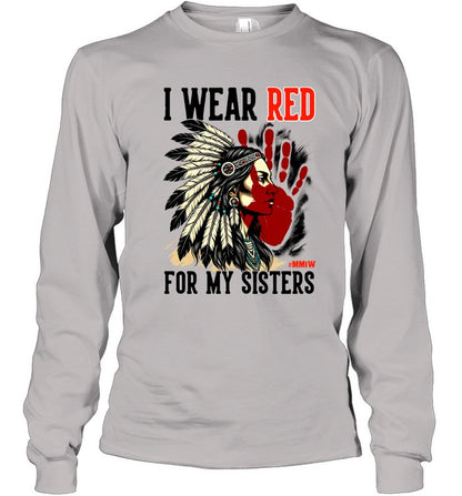 I WEAR RED FOR MY SISTERS