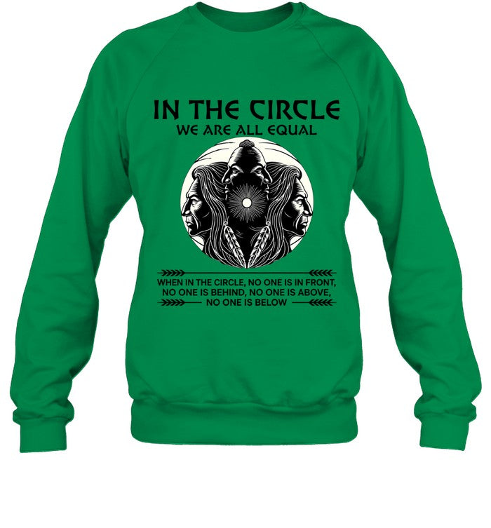 IN THE CIRCLE WE ARE ALL EQUAL