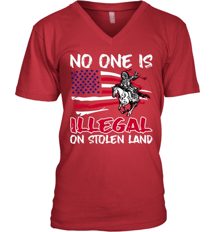 NO ONE IS ILLEGAL ON STOLEN LAND