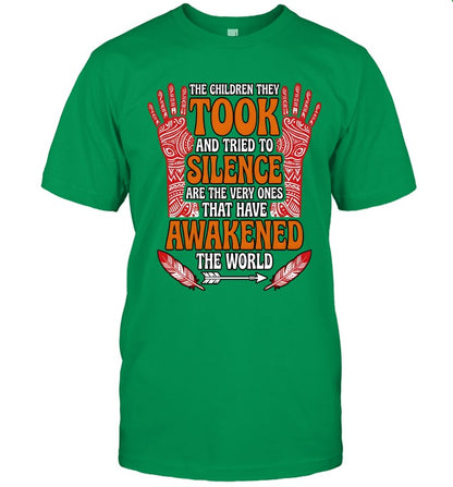 THE CHILDREN THEY TOOK AND TRIED TO SILENCE ARE THE VERY ONES THAT HAVE  AWAKENED THE WORLD