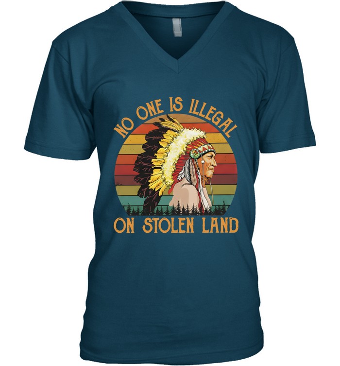 NO ONE IS ILLEGAL ON STOLEN LAND