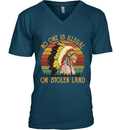 NO ONE IS ILLEGAL ON STOLEN LAND