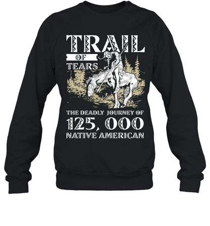 TRAIL OF TEARS THE DEADLY JOURNEY OF 125.000 NATIVE AMERICAN