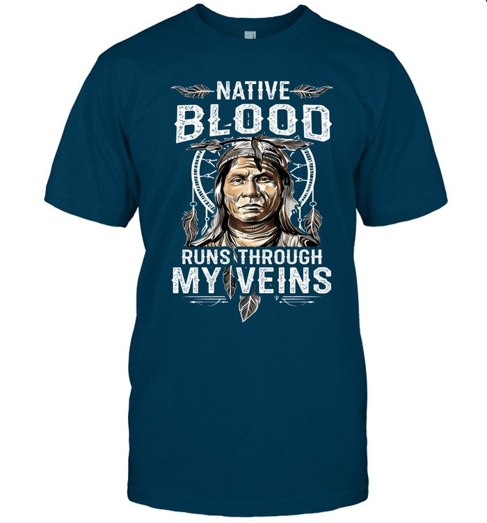 NATIVE BLOOD RUNS THROUGH MY VEINS