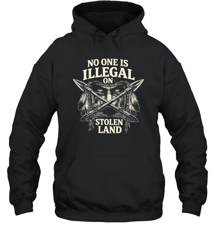 NO ONE IS ILLEGAL ON STOLEN LAND