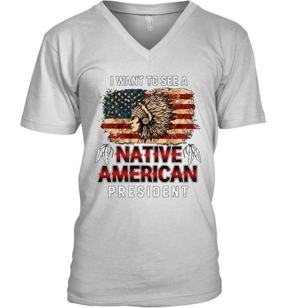 I WANT TO SEE A NATIVE AMERICAN PRESIDENT