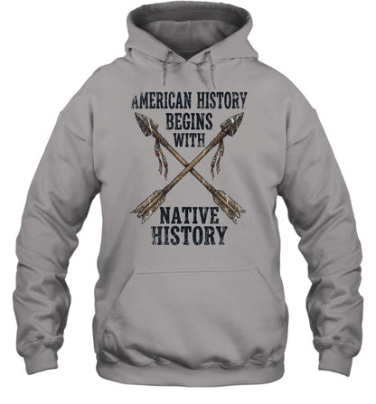 AMERICAN HISTORY BEGINS WITH NATIVE HISTORY
