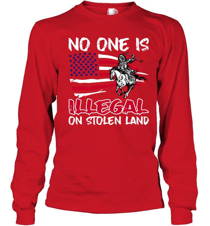 NO ONE IS ILLEGAL ON STOLEN LAND