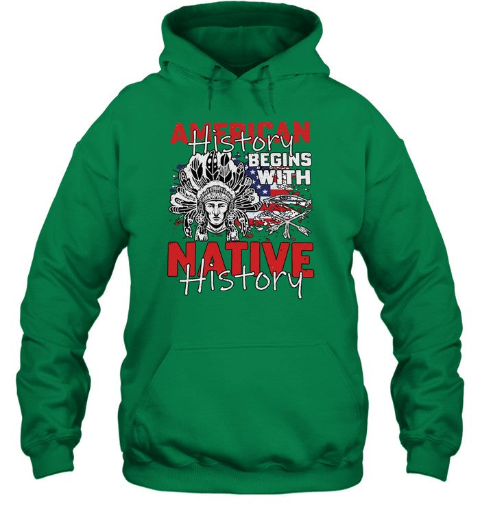 AMERICAN HISTORY BEGINS WITH NATIVE HISTORY