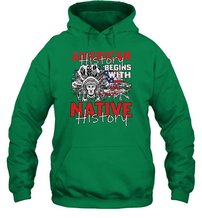 AMERICAN HISTORY BEGINS WITH NATIVE HISTORY