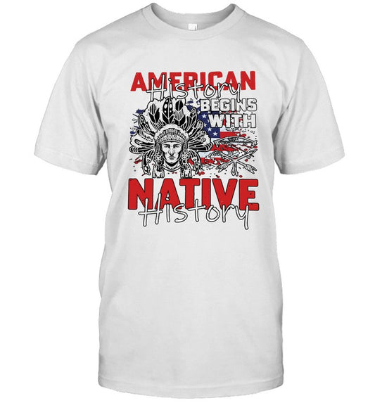 AMERICAN HISTORY BEGINS WITH NATIVE HISTORY