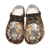 Native Pattern Clog Shoes For Adult and Kid 89151 New