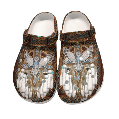 Native Pattern Clog Shoes For Adult and Kid 89182 New