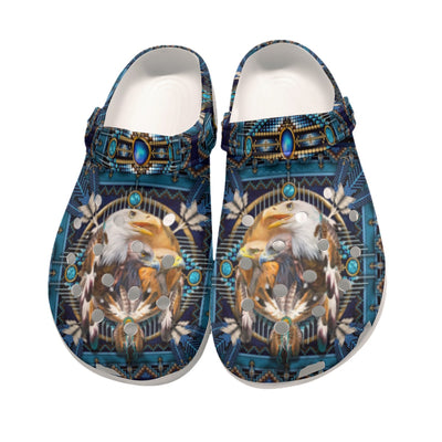 Native Pattern Clog Shoes For Adult and Kid 89164 New