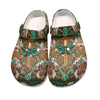 Native Pattern Clog Shoes For Adult and Kid 89148 New